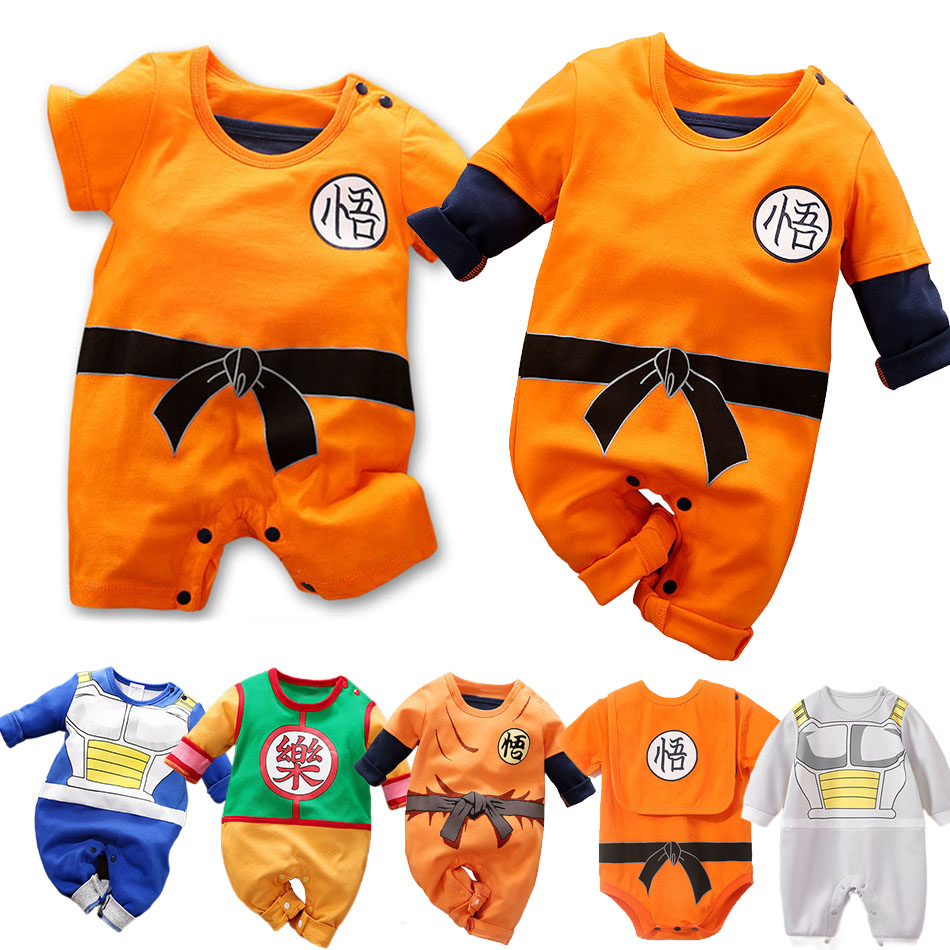 Spiderman Jumpsuit Kids - ベビーアニメ服ベジータロンパース新生児クリリン老師トレーニング衣装幼児子供ハロウィン漫画コスプレ衣装ジャンプスーツ