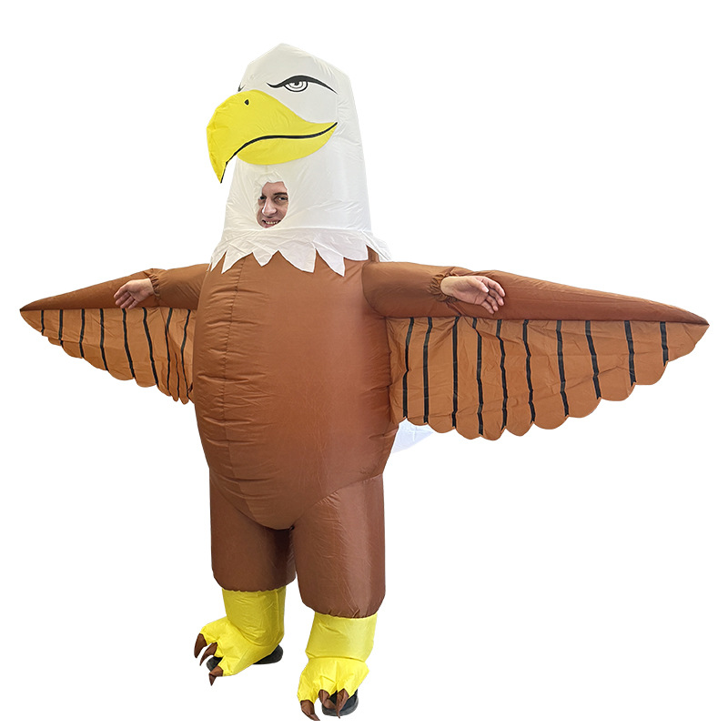 イーグルの着ぐるみ、膨らませて着る動物のコスチューム、ハロウ - Costumes のレビューと価格
