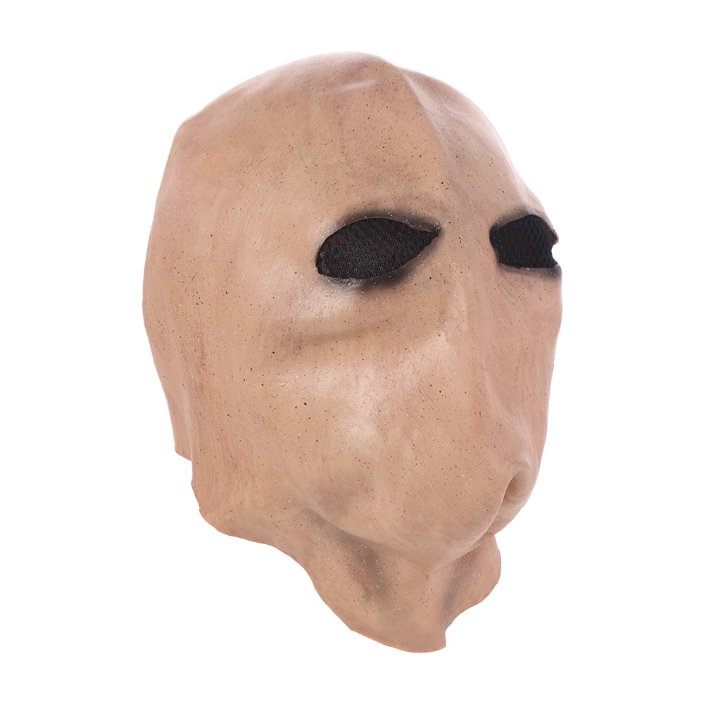 顔のない男のハロウィーン用スレンダーマンマスク。無毒でリアル - Latex Alien Mask Realistic のレビューと価格