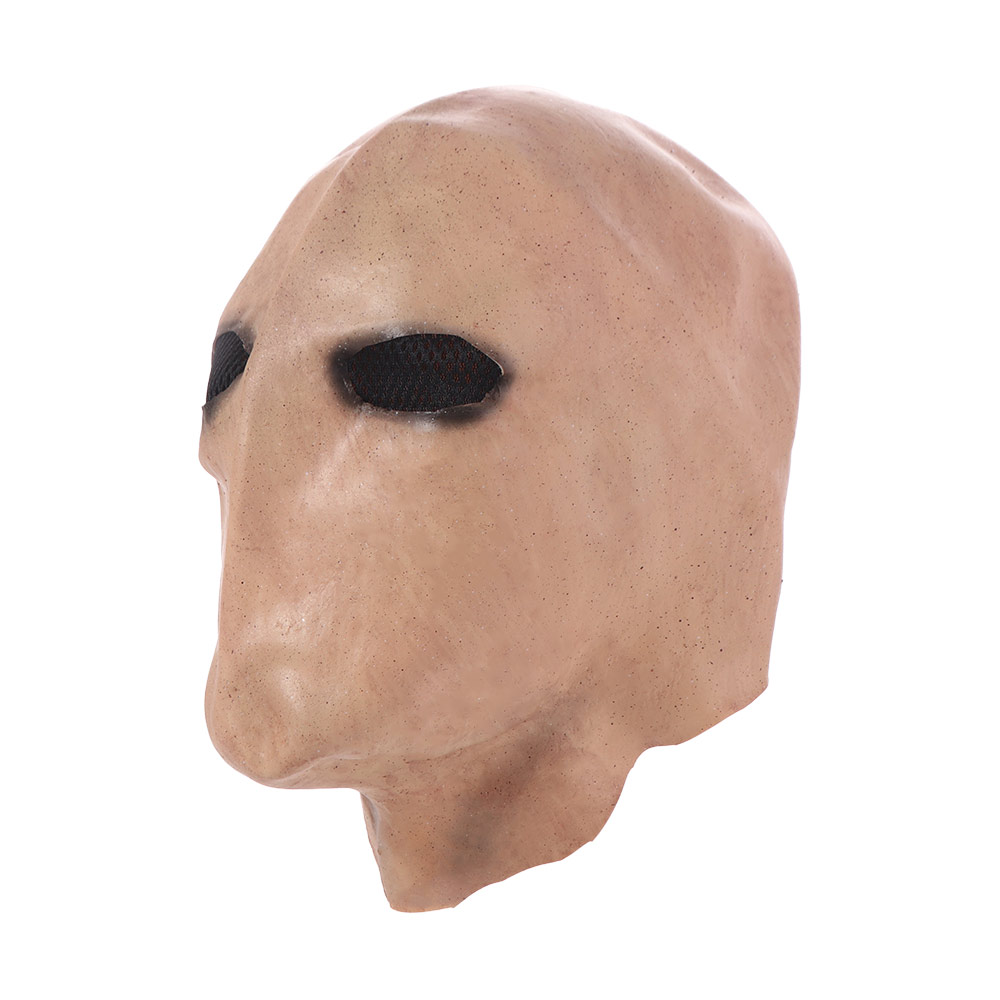 顔のない男のハロウィーン用スレンダーマンマスク。無毒でリアル - Latex Alien Mask Realistic のレビューと価格