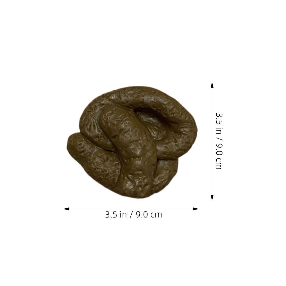 10個入り、リアルな造形のフェイクうんち。エイプリルフールの - Fake Poop Gag Gift のレビューと価格