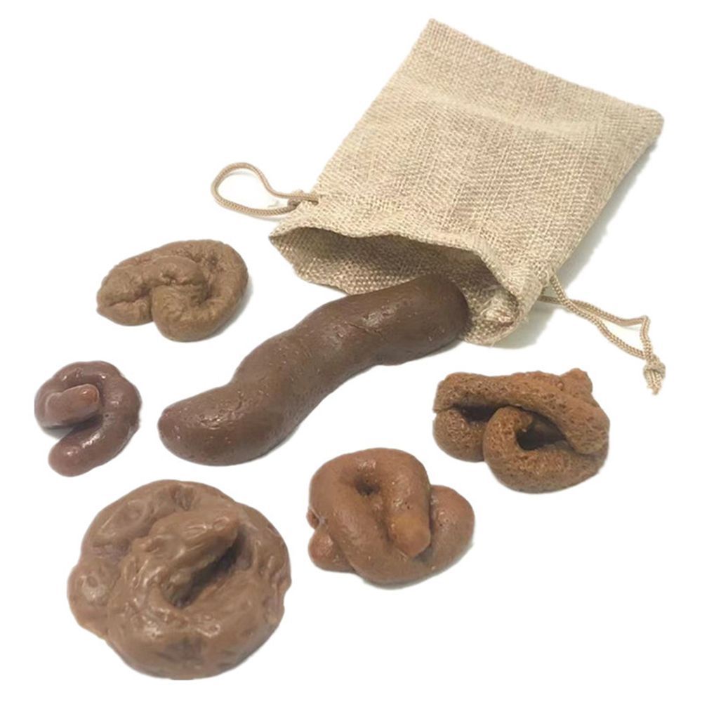 6個入り ジョークトリックガジェット スクイッシュ アンチス - Fake Poop Gag Gift のレビューと価格