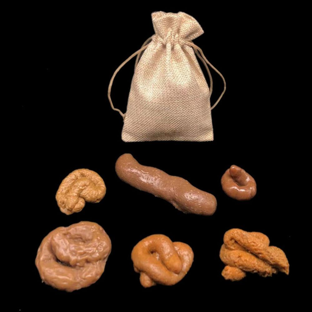 6個入り、いたずらグッズ、ストレス解消、お祭り気分を盛り上げ - Fake Poop Gag Gift のレビューと価格